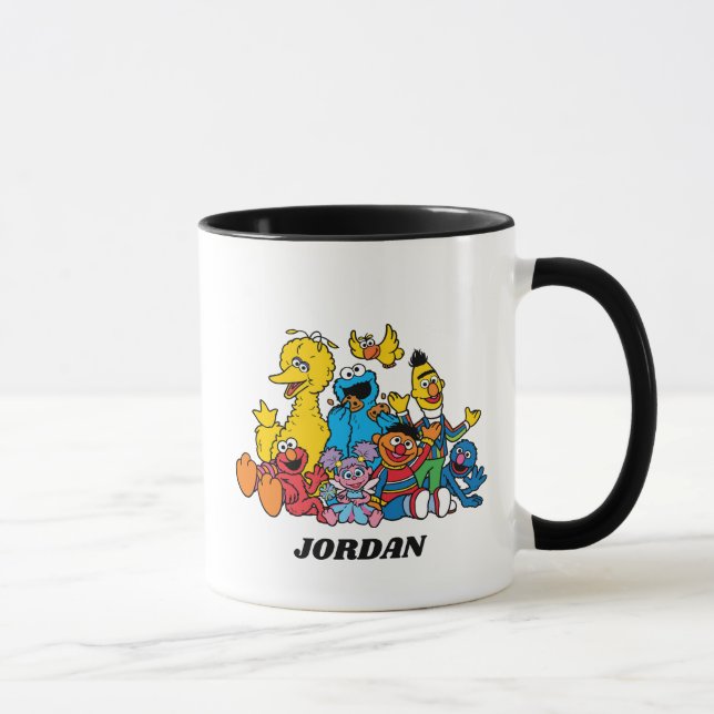 Caneca Parceiros Fofos da Rua Sésamo (Direita)