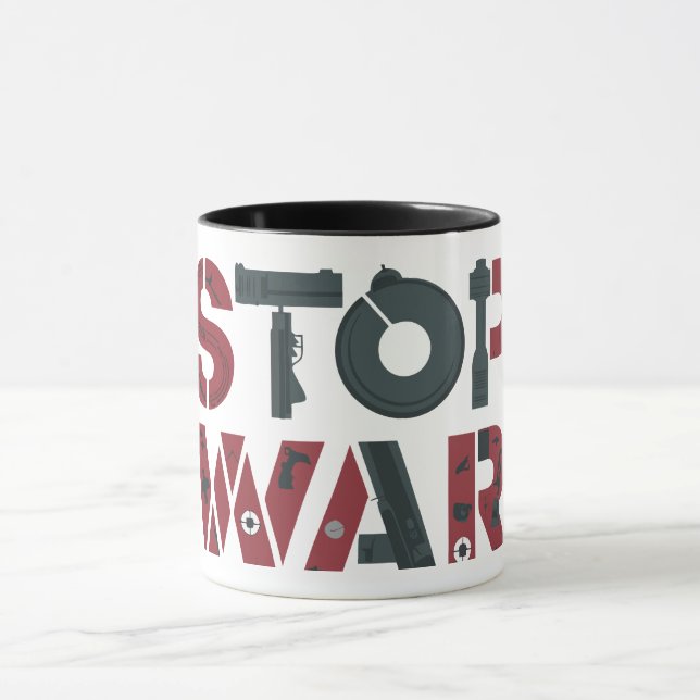 Caneca Pare a guerra, Paz (Centro)