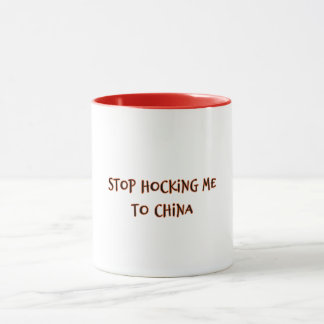 Caneca Pare de Me Vender Para a China