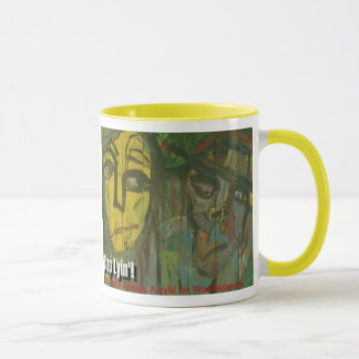 Caneca pare de mentir