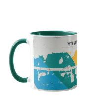 Parede pintada antiga com grafite