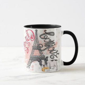 Caneca Paris Bonjour