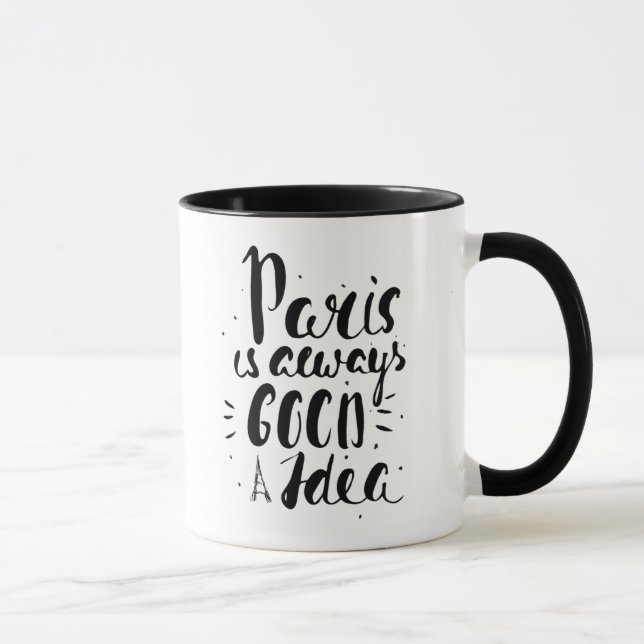 Caneca Paris é sempre uma boa ideia (Direita)
