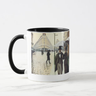 Caneca Paris, em um dia chuvoso