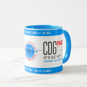 Caneca Paris, França elegante