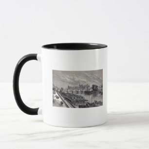 Caneca Paris moderna: O Pont Neuf, 1845