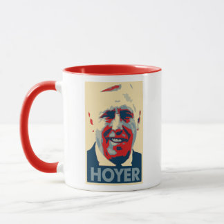 Caneca Paródia política do poster de Steny Hoyer