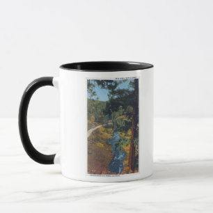Caneca Parque da montanha de Denver, CO - garganta da