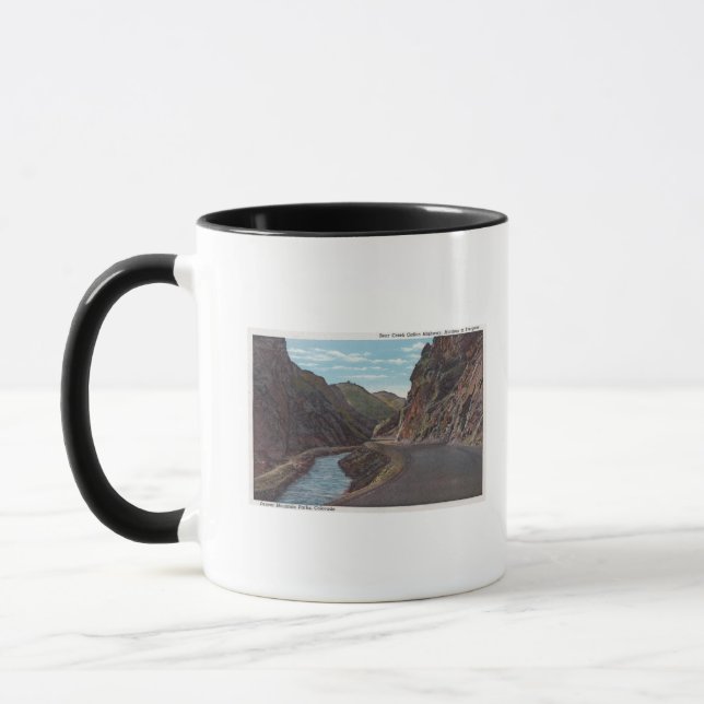 Caneca Parque de Denver Mountain, CO - Urso Creek Canyon (Esquerda)