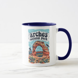 Caneca Parque Nacional Arches Paisagem do Canyon