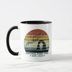 Caneca Parque Nacional Arches Utah vintage Arco Delicado