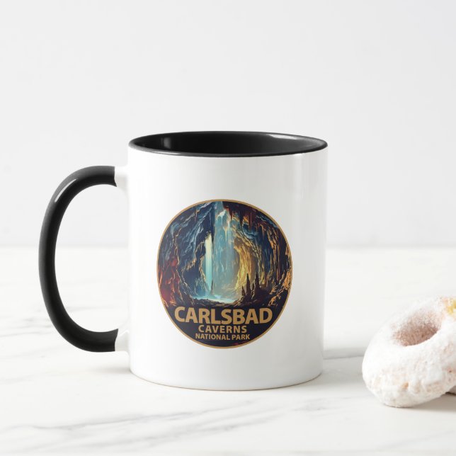 Caneca Parque Nacional Carlsbad Caverns (Com Donut)