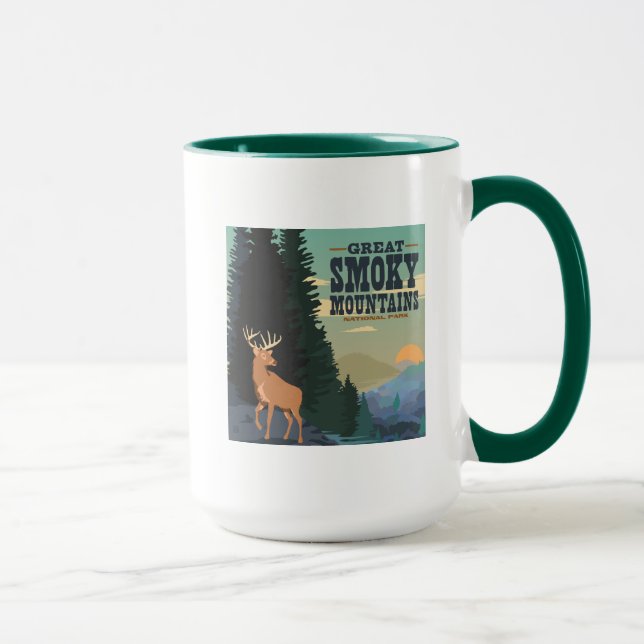 Caneca Parque Nacional das Montanhas do Enfumaçado excele (Direita)
