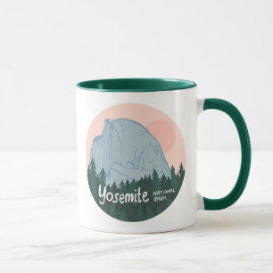 Caneca Parque Nacional de Yosemite, Meia Dome, Acampament