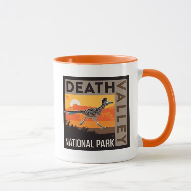 Caneca Parque Nacional do Vale da Morte | Roadrunner (Direita)