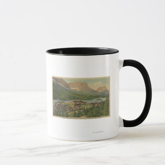 Caneca Parque Nacional Glacier, (Direita)