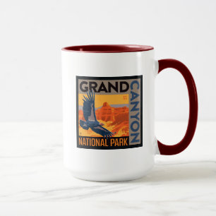Caneca Parque Nacional Grand Canyon   Condores