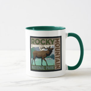 Caneca Parque Nacional Rocky Mountain   Elk