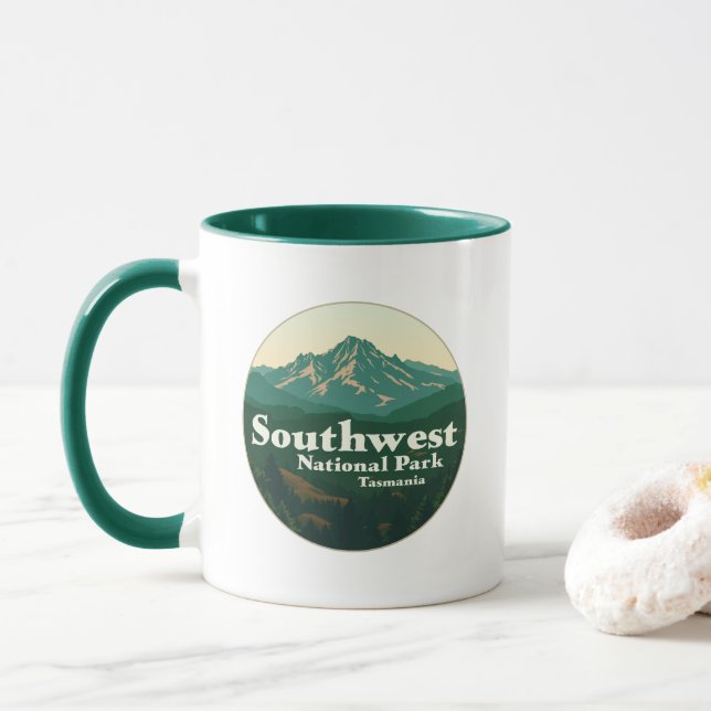 Caneca Parque Nacional Sudoeste da Tasmania (Com Donut)