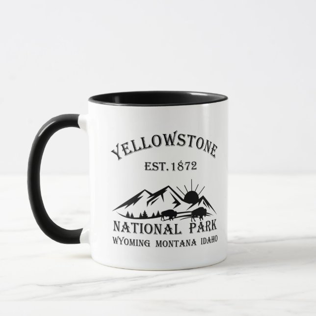 Caneca Parque nacional Yellowstone (Esquerda)