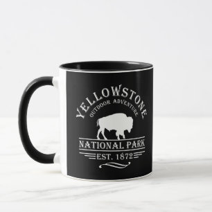 Caneca Parque Nacional Yellowstone Vintage