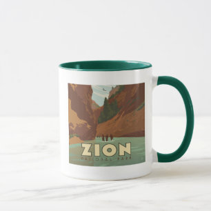 Caneca Parque Nacional Zion Estreitos