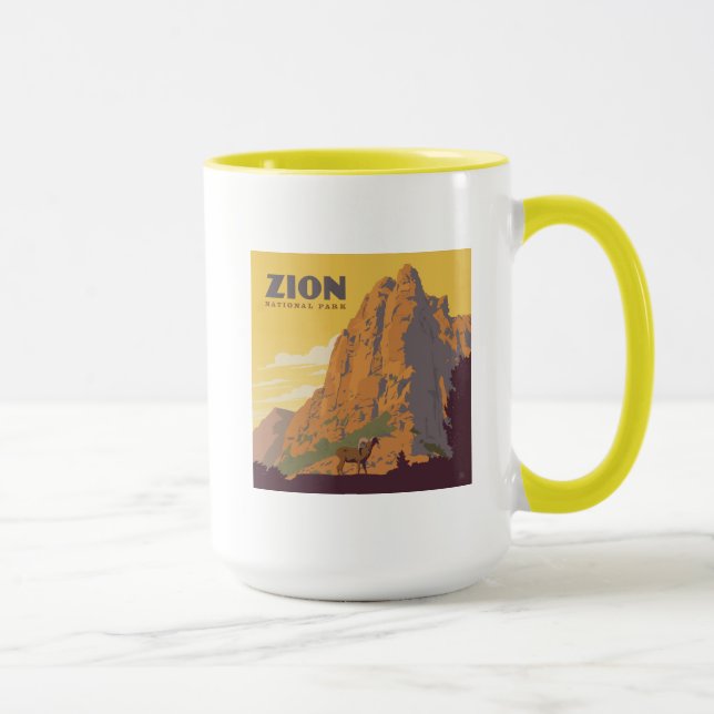 Caneca Parque Nacional Zion | Ram (Direita)