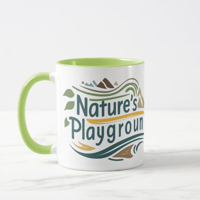 Caneca Parquinho da natureza (Esquerda)