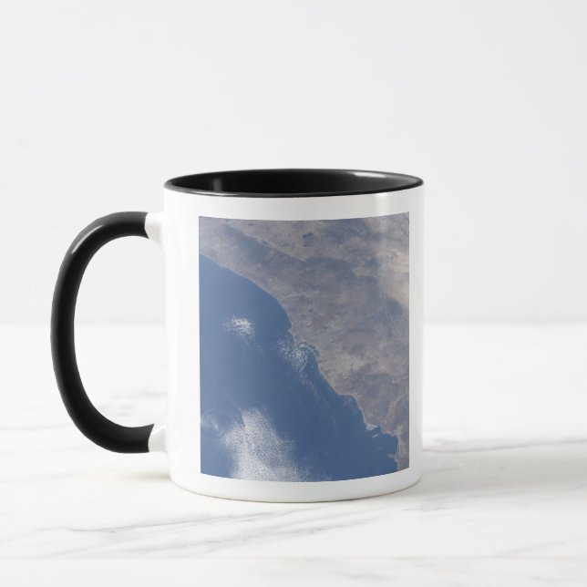 Caneca Parte do sul da Califórnia vista do espaço (Esquerda)