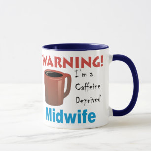 Caneca Parteira destituída cafeína