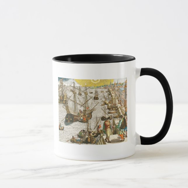 Caneca Partida de Lisboa para Brasil (Direita)