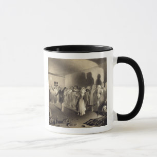 Caneca Partido de dança em Kagha-Choura, Daguestão, pla