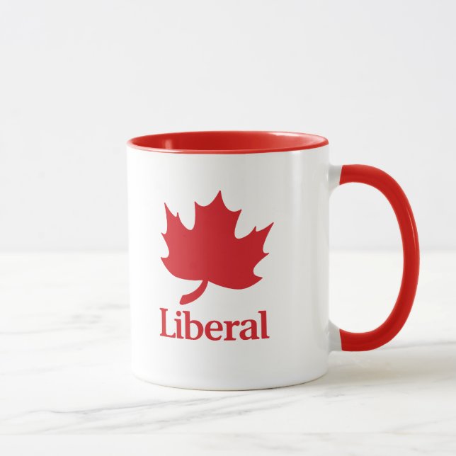 Caneca Partido liberal de Canadá (Direita)