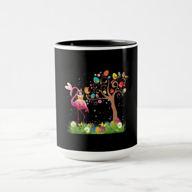 Caneca Páscoa Bunny Flamingo 2021 | Amantes Flamingo Cujo (Centro)