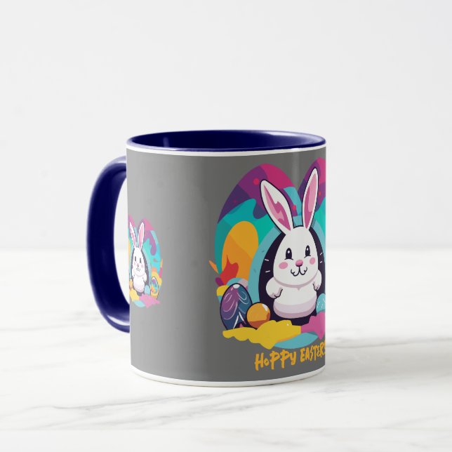 Caneca Páscoa Hoppy! (Frente Esquerda)