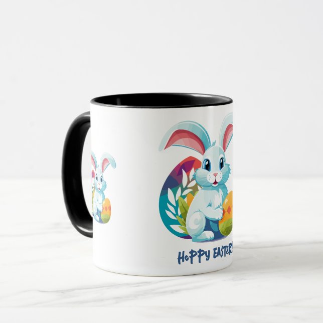 Caneca Páscoa Hoppy! (Frente Esquerda)