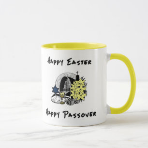 Caneca Páscoa inter-religioso e Passover