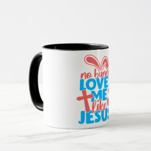 Caneca Páscoa Sem Coelhinho Me Ama Como Jesus