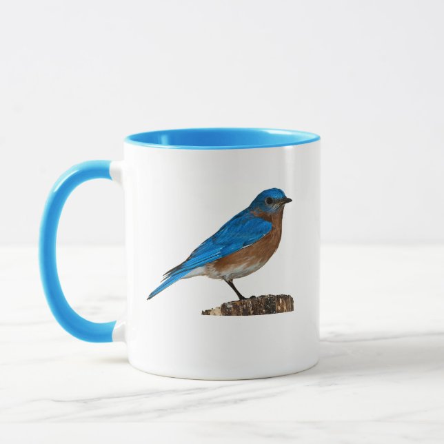 Caneca Pássaro Azul (Esquerda)