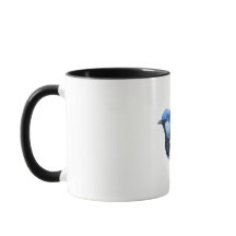 Pássaro Azul Finch personalizável