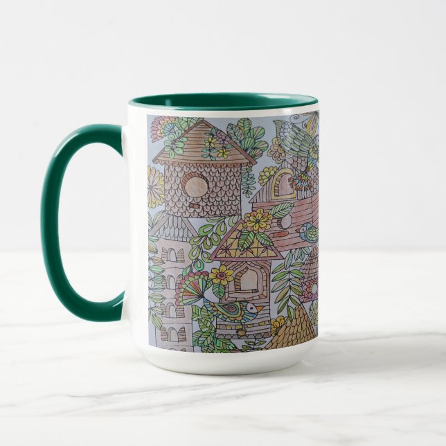 Caneca Pássaro House Mug (Esquerda)