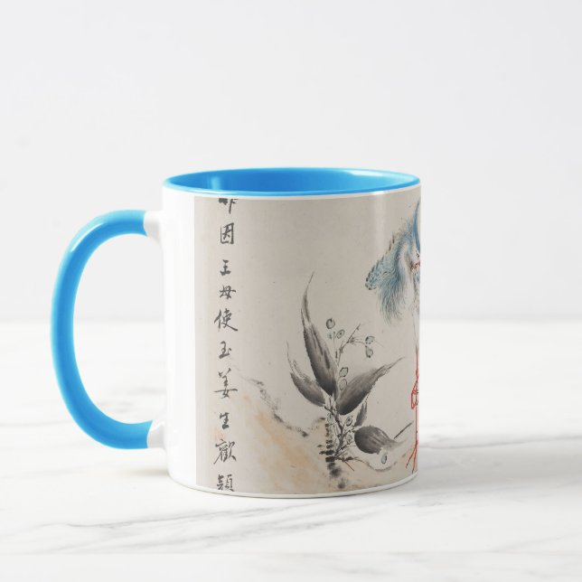 Caneca Pássaro Japonês (Esquerda)