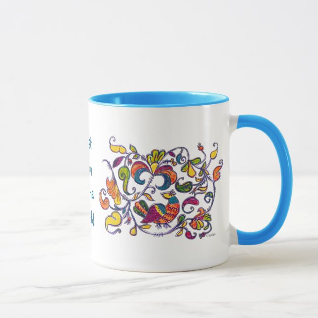 Caneca Pássaro norte da Rússia (Direita)