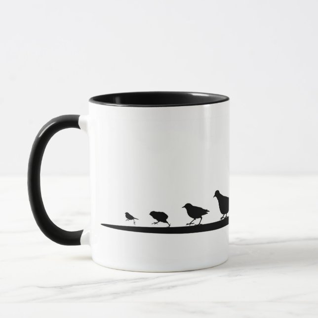 Caneca Pássaros Caminhando Mug (Esquerda)
