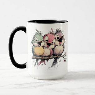 Caneca Pássaros caprichosos