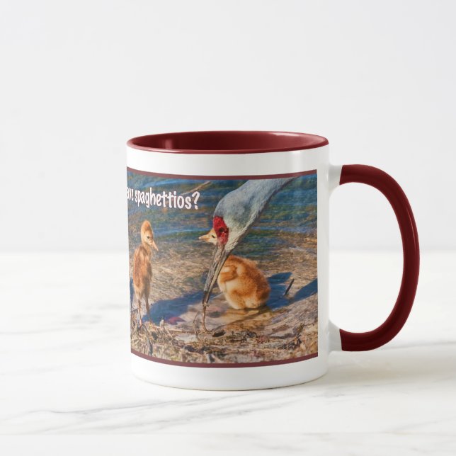 Caneca Pássaros de bebê e um almoço do sem-fim (Direita)