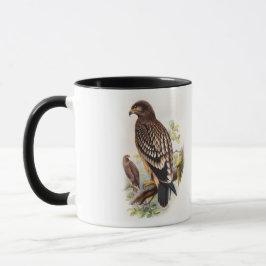 Caneca Pássaros manchados de Eagle John Gould de Grâ