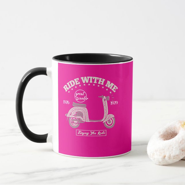 Caneca Passeio Comigo Nome Personalizado (Com Donut)