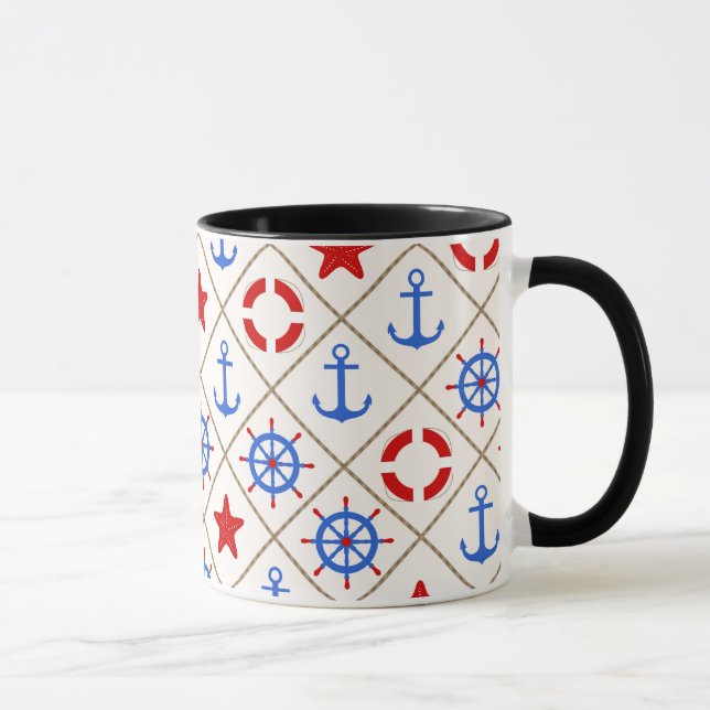 Caneca Passeio marinho . (Direita)