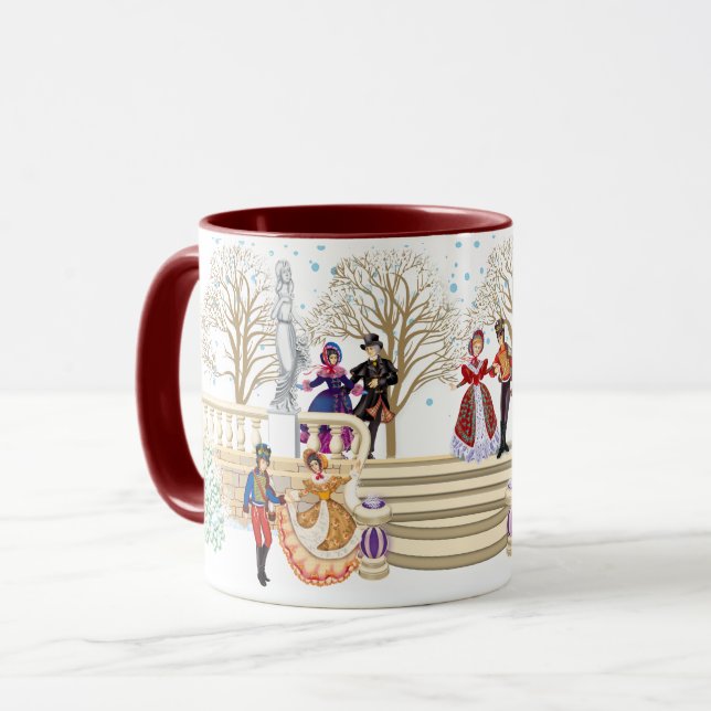 Caneca Passo de inverno (Frente Esquerda)
